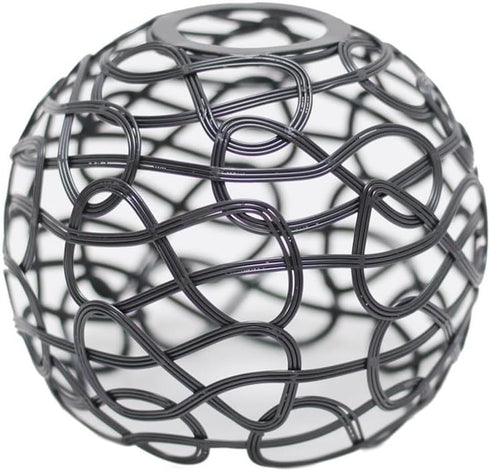 Generic Metal Cage Lampshade for Hanging Light Pendant Lampshade Vintage Industrial Wire Cage