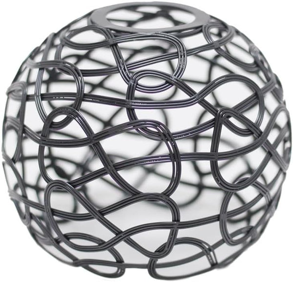 Generic Metal Cage Lampshade for Hanging Light Pendant Lampshade Vintage Industrial Wire Cage