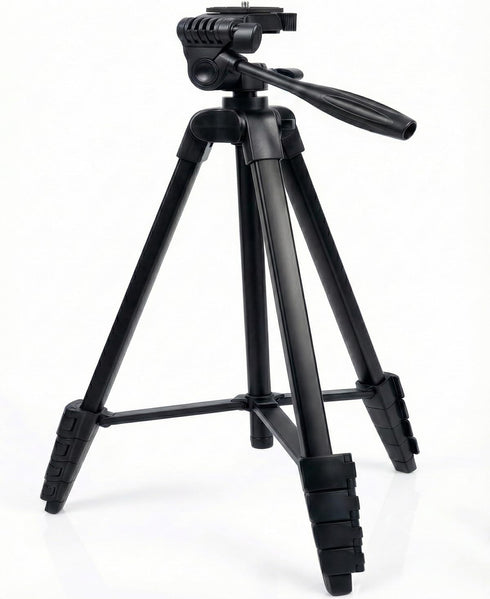 VulcanForge 17"-63" Aluminum Tripod for Laser Level, 1.5lb Lightweight, 3D Pan Tilt with