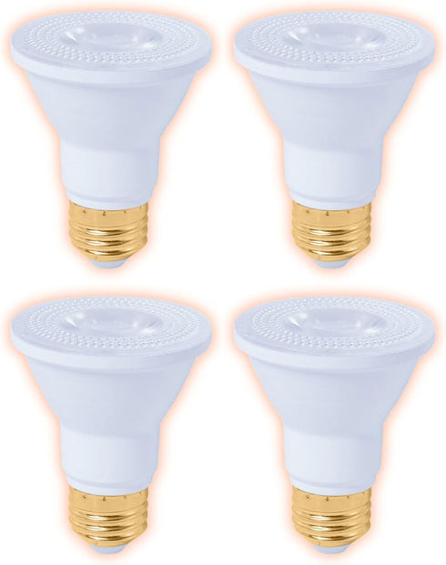GoodBulb PAR20 LED Light Bulb, 8-Watt (50W Equivalent), Dimmable, 5000K Daylight White, 500-Lumens, E26 Base (Pack of 4)