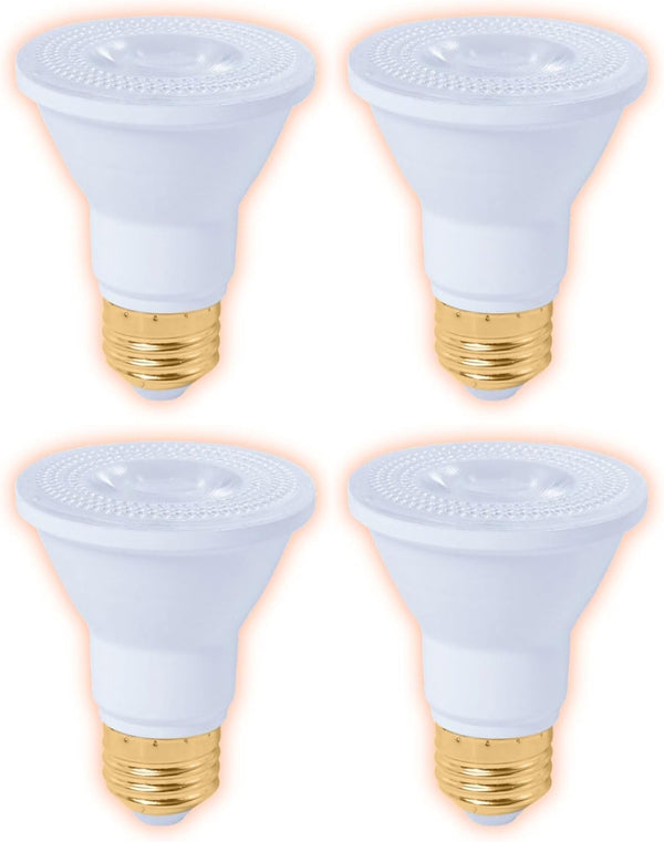 GoodBulb PAR20 LED Light Bulb, 8-Watt (50W Equivalent), Dimmable, 5000K Daylight White, 500-Lumens, E26 Base (Pack of 4)