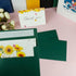 YINUOYOUJIA 50 Packs A7 Self Seal Envelopes for Invitations, 5x7 Cards, Square Flap, Great for Weddings and Parties
