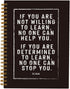 ZIG ZIGLAR Quote Lined Hardcover College Ruled Spiral Notebook Journal for Work Notes, Journaling 5.5×8.3 Inch,