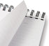 RUSSELL+HAZEL Spiral Memo Notebook, Office Supplies, 7.5” x 9”, 196 Lined Pages, White