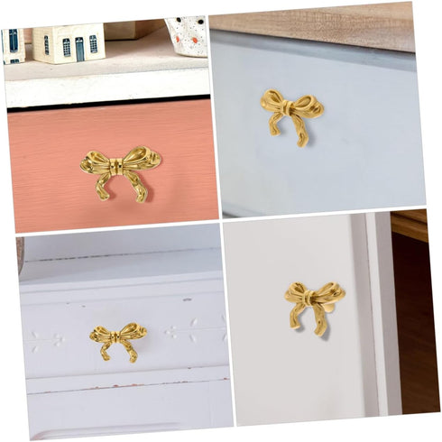 4pcs Totority Drawer Pulls Elegant Dresser Knobs for Cabinets Versatile Decorative Hardware for Wardrobes Shoe Cabinets