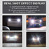 Xenon White 7443 7444NA 7440 7440NA LED Bulbs 1800LM with Lens Projector for Backup, Tail, Brake Lights (Pack of 2)