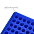 uxcell Storage Box, Centrifuge Tube Rack for 1.5ml Microcentrifuge Tubes, 96-Well Polypropylene Holder, 11.5mm Hole Dia
