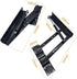 2pcs Folding Lift up Top Coffee Table Lifting Frame Desk Mechanism Hardware Fitting Hinge Spring Standing Rack Hinge