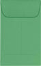 LUXPaper Coin Envelopes, 2 1/4" x 3 1/2", Holiday Green, 80lb Text, 50 Qty