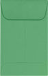 LUXPaper Coin Envelopes, 2 1/4" x 3 1/2", Holiday Green, 80lb Text, 50 Qty