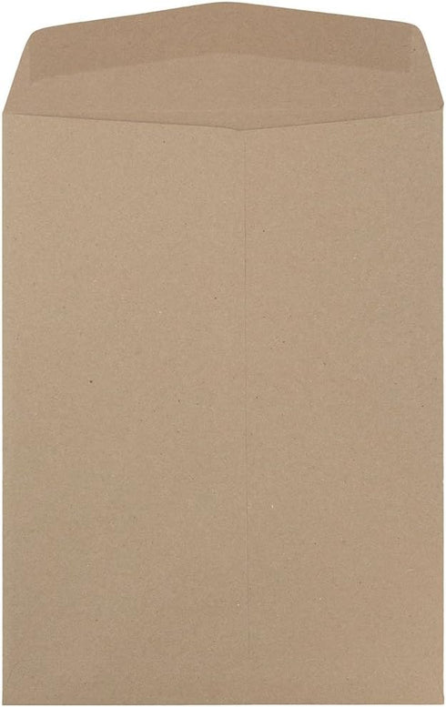 JAM PAPER 10 x 13 Open End Catalog Premium Envelopes - Brown Kraft Paper Bag - 25/Pack
