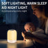 13 Dimmable Dimming, Small Kids Night Light, Color LED Lamp, Portable Stepless Color Changing Touch Nursery Lamp