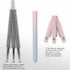 Ddaowanx Gel Pens, 5 Pcs 0.7mm Quick Dry Black Ink, Fine Point Smooth Writing Pens, Cute Office Gifts