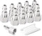 GASHER 10PCS 3/8-Inch NPT Female Industrial Air Tool Fitting, High Flow Pneumatic Plugs, Max Working Pressure 300PSI