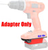 Adapter Running Tools# Fits Black+Decker Old Style 18v Cordless Tools, Compatible with Milwaukee M18 Lithium Batteries