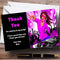 The Card Zoo Pink Dj Dancing Personalized Party Thank You Cards