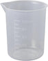 Generic 128 oz 4-Piece Set fl Laundry Detergent Dispenser - BPA-Free Leak-Proof Easy-Pour Containers, Clear & White
