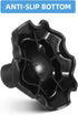 4pcs VOSAREA Anti-Sticking Foot Cover Chair Leg Floor Protectors Camping Chair Feet ProtectorsChair Cover Table Legs No