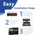 OKGO DR420 Drum Unit (NOT Toner) Compatible for Brother DR420, for HL-2270DW HL-2280DW Printers (Black)