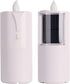 OPENDE 2.5"x6.5", Decor,Set 1 Solar Candles Outdoor Waterproof, Dusk to Dawn, Solar Powered Flameless Candles