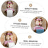 1pc POPETPOP Cute Cartoon Toilet Paper Holder Decorative Roll Paper Shelf for Bathroom Wall-Mounted Design Functional