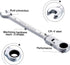 KATUR 8mm Ratcheting Wrench Set - Flexible Pivoting Head Ratchet Combination Spanner Tool