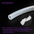 DMiotech 3/8"(10mm) ID 5/8"(16mm) OD Silicone Tube, 3.3 Feet Clear Industrial Tubing for Water Pump