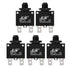 uxcell 5Pcs Thermal Overload Protector 8A AC 125/250V Push Button Reset Circuit Breaker