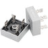 2Pcs Bridge Rectifier Diode: KBPC3010, AC to DC, 1000V 30A, 4 Pin, Full Wave Metal Housing