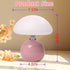 Stands,3 Mushroom Lamp for Bedroom Living Room,Mushroom Table Lamps for Bedside Night Color Temperature Desk Small