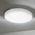 NUOBESTY Round Ceiling Lampshade Plastic Dome Light Cover for Kitchen and Balcony Flush Mount Light Fixture Easy