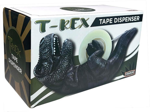 Streamline Imagined Black T-Rex Tape Dispenser by Streamline Imagined