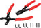 Internal and External Pliers Set - Performance Tool W1150S, Straight, 90 Degree and 45 Degree Tips Included