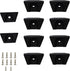 PIAOLGYI Shelf Bracket for IKEA Milsbo Indoor Greenhouse Cabinet,Accessories Compatible with IKEA
