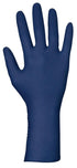 Thickster Powder-Free Exam Grade Latex Disposable Gloves, Size Large, Blue, Pack of 50 (6603-20)