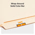 Smead BCCR Bar-Style Color-Coded Alphabetic Label, K, Light Orange, 500 Labels per Roll (67081)