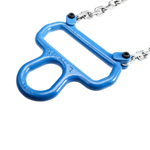 NORJIN Chain Drum Lifter, 2000 lbs Capacity Vertical Hoist Barrel Lifter with G80 Chain for 55 Gallon Drums