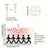 uuhafsa E26/E27 Bulb (2Pack) PIR Motion Sensor Light Socket, Smart Lamp Holder Adapter Auto On/Off Light Control