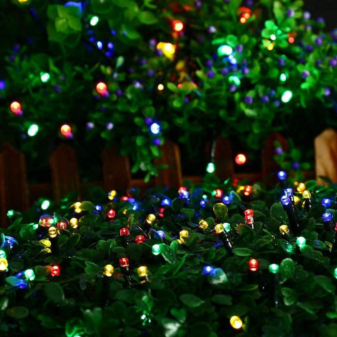 4 Pack 156FT 400LED 8 Joomer Solar Christmas Lights Outdoor, Total Lighting Modes Solar String Light Waterproof Fairy