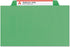 Smead Classification File Folder, 2 Dividers, 2" Expansion, Green, Letter Size, 10 per Box (14002)