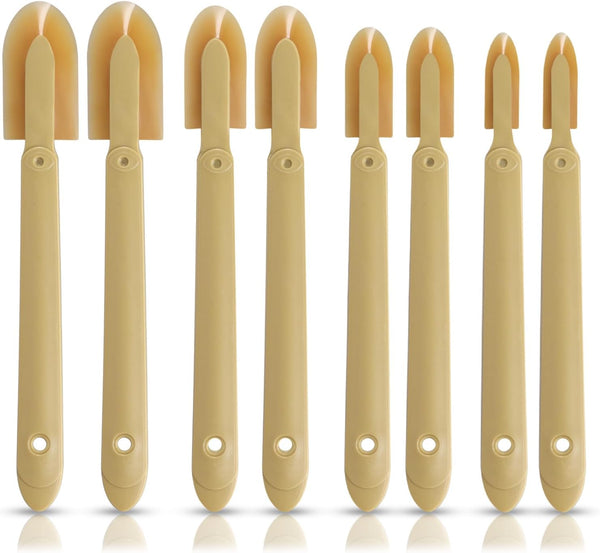 8pcs Rubber Caulking Tool, Reusable Sealant Spatula Spreader Set for Tiles, Brick, Kitchen, and Bathroom