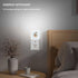 Jahiona White,0.5W LED Night Light Lamp with Smart Sensor Dusk to Dawn Sensor,Happy Orange Fruit Character Sunglasses