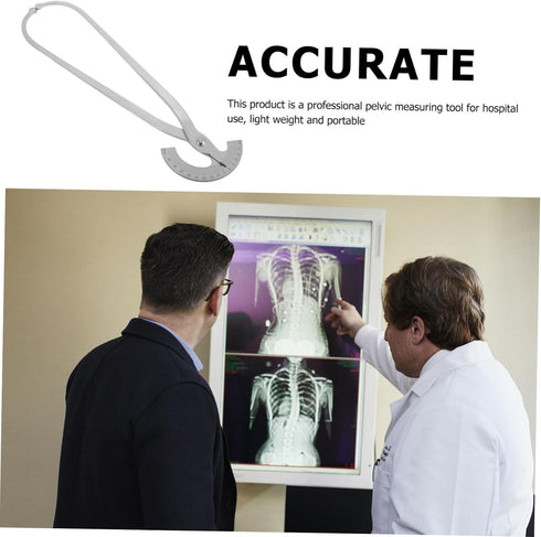 FRCOLOR Accurate Pelvis Measuring Gauge for Internal and External Diameter Assessment Compact and Portable Design