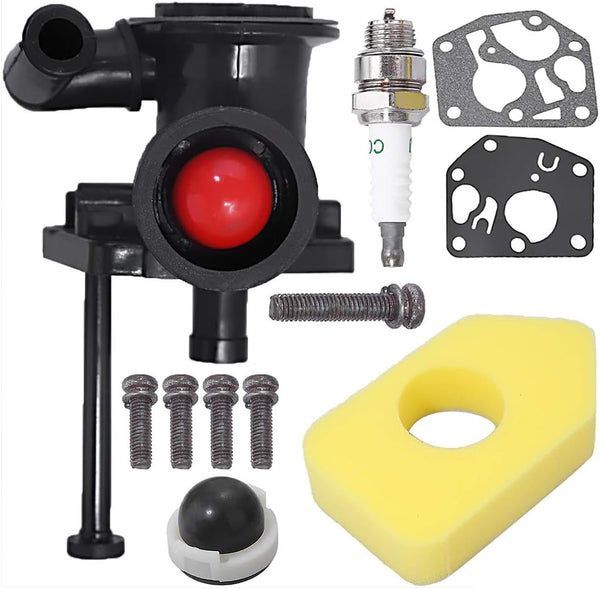 795477 Carburetor Replacement for B S 795469 794147 699660 794161 498811 with 698369 Air Filter and Spark Plug