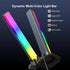 velted RGB Light Bar, Smart Music Sync RGB IC LED Lights Bars, USB Powered Ambient Lighting, Remote Control Color