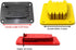 Yellow Plastic Power Tool Holder Mount for Milwaukee M18 or Dewalt 20V 12V Power Drill, 10 Pack