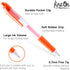Lineon 20 Colors Gel Pens, Retractable Medium Point (0.7mm) with Grip, Smooth Writing for Adults and Kids Journals