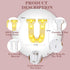 24Pcs 1000Pcs 30Pcs Homemory I Love U Light Up Letters Proposal Decorations, I Love U Sign with Flameless Candles Red