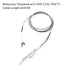 MECCANIXITY K Type Thermocouple Temperature Sensor Probe 1.5x100mm 6.6ft Wire, 0 to 1000°C