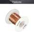 Fielect 0.38mm Inner Dia Enameled Copper Magnet Wire, 65.6Ft Length, QA-1-155 2UEW Model for Motors